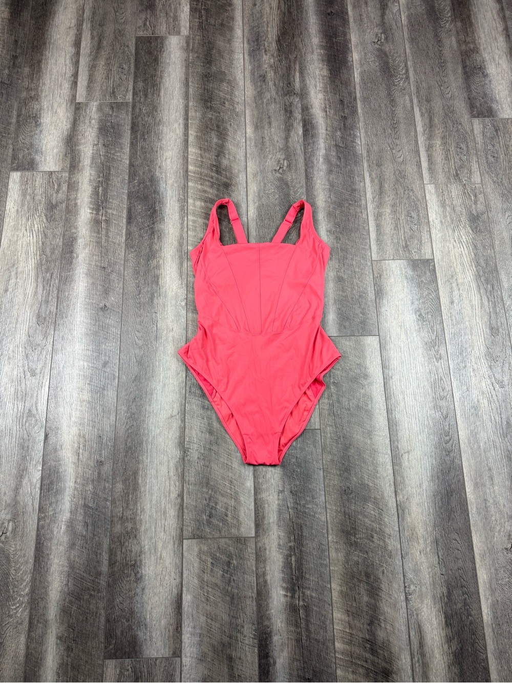 TA3 Pink Squarey One Piece Swimsuit